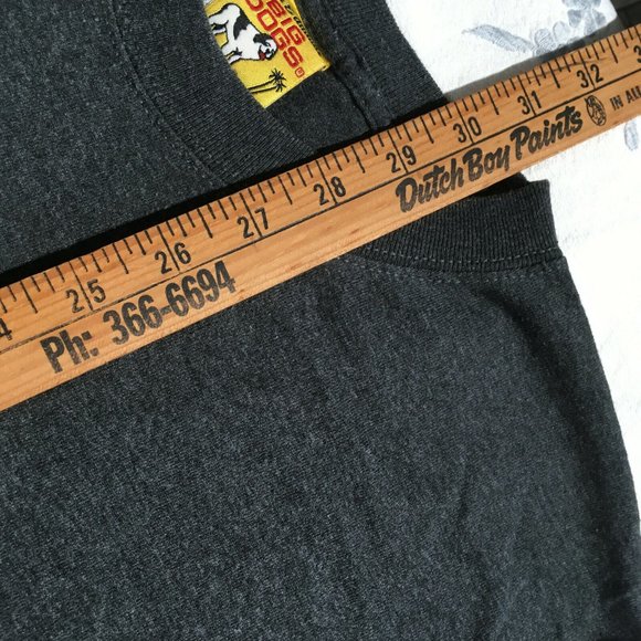 #58 Big Dogs Santa Barbara Gray it's Five O'Clock Somewhere Gray T-Shirt Men XXL - Picture 7 of 12